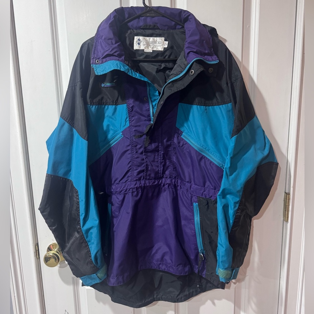 Columbia Sportswear Vintage Radial Sleeve Anorak (Made in USA)-Men’s Size Medium